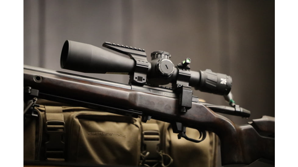 Gray Ops CNC Tactical 35mm Riflescope Ring, 1.250in, Black, GO-35S-TSR