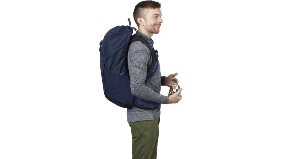 Gregory 30 Liters Zulu FreeFloat Daypack, Halo Blue, Small/Medium, 145664-0527