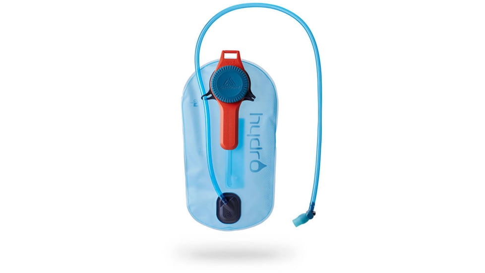 Gregory Hydro SpeedClip Reservoir, 2 Liters, Ocean/Orange, One Size, 145289-1624