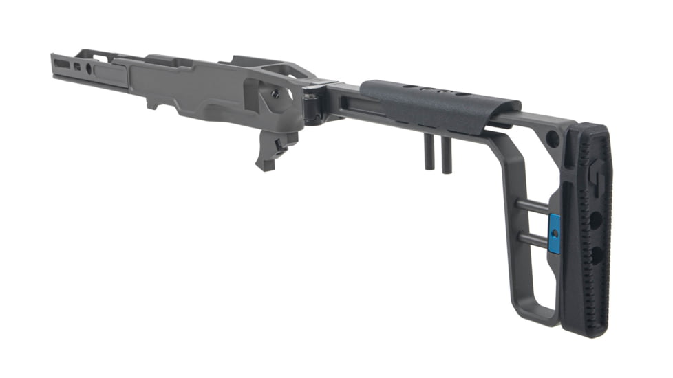 Grey Birch MFG La Chassis 10/22 Complete Aluminum Chassis System, Picatinny/M-LOK, Clear Hardcoat Anodized, Grey, LaChassis-10/22-FS