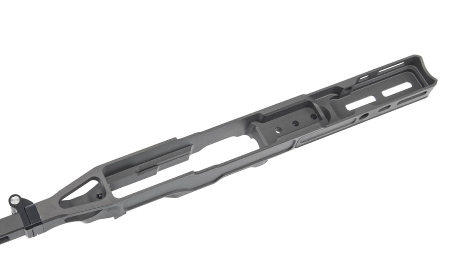 Grey Birch MFG La Chassis 10/22 Complete Aluminum Chassis System, Picatinny/M-LOK, Clear Hardcoat Anodized, Grey, LaChassis-10/22-FS