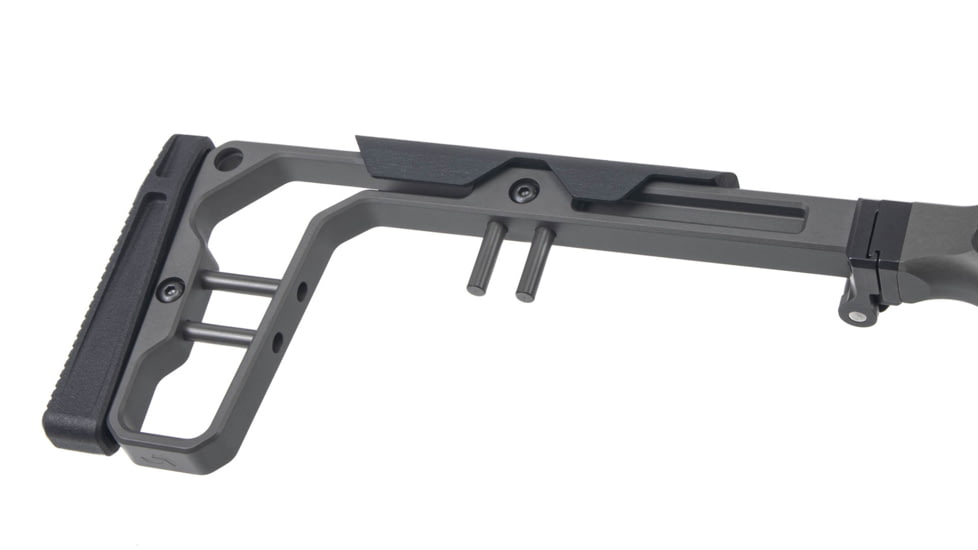 Grey Birch MFG La Chassis 10/22 Complete Aluminum Chassis System, Picatinny/M-LOK, Clear Hardcoat Anodized, Grey, LaChassis-10/22-FS