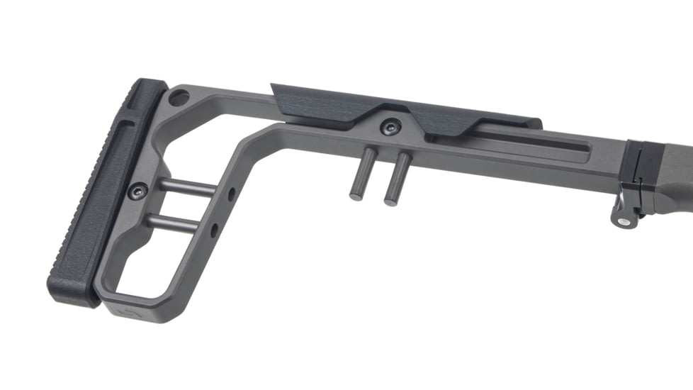 Grey Birch MFG La Chassis 10/22 DLX Complete Aluminum Chassis System, 10 in, Picatinny/M-LOK, Clear Hard Anodize, LaChassis-10/22-DLX