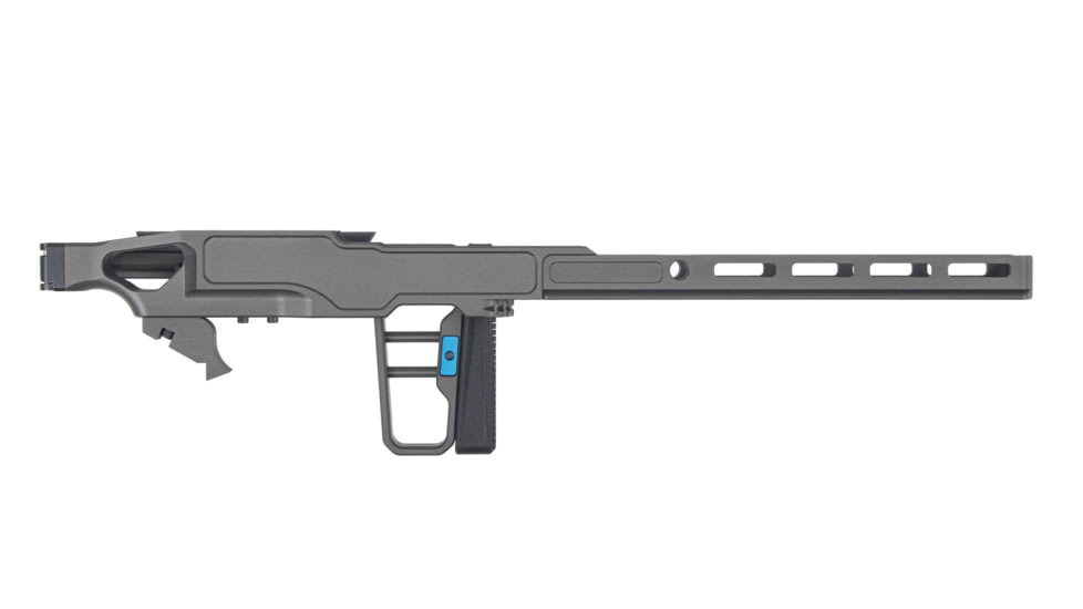 Grey Birch MFG La Chassis 10/22 DLX Complete Aluminum Chassis System, 10 in, Picatinny/M-LOK, Clear Hard Anodize, LaChassis-10/22-DLX