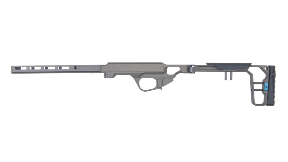 Grey Birch MFG La Chassis 457 Complete Chassis System, CZ 457, Right Handed, 10 in, Picatinny/M-LOK, Clear Hard Anodize, LaChassis-457-RH