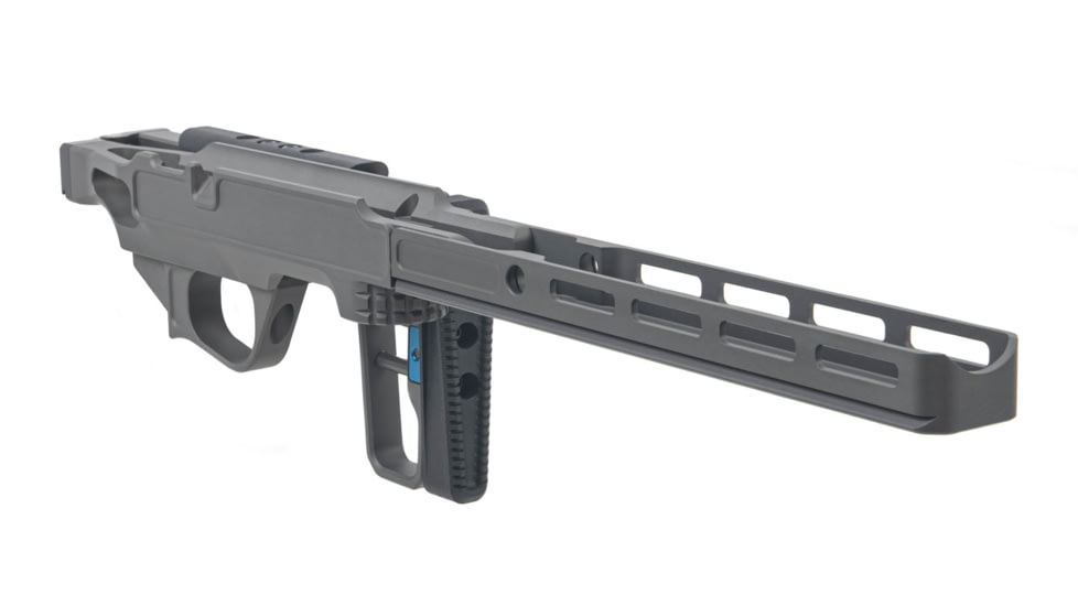 Grey Birch MFG La Chassis 457 Complete Chassis System, CZ 457, Right Handed, 10 in, Picatinny/M-LOK, Clear Hard Anodize, LaChassis-457-RH