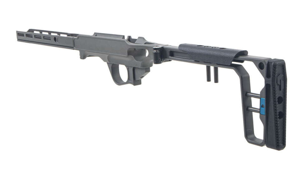 Grey Birch MFG La Chassis 457 Complete Chassis System, CZ 457, Right Handed, 10 in, Picatinny/M-LOK, Clear Hard Anodize, LaChassis-457-RH