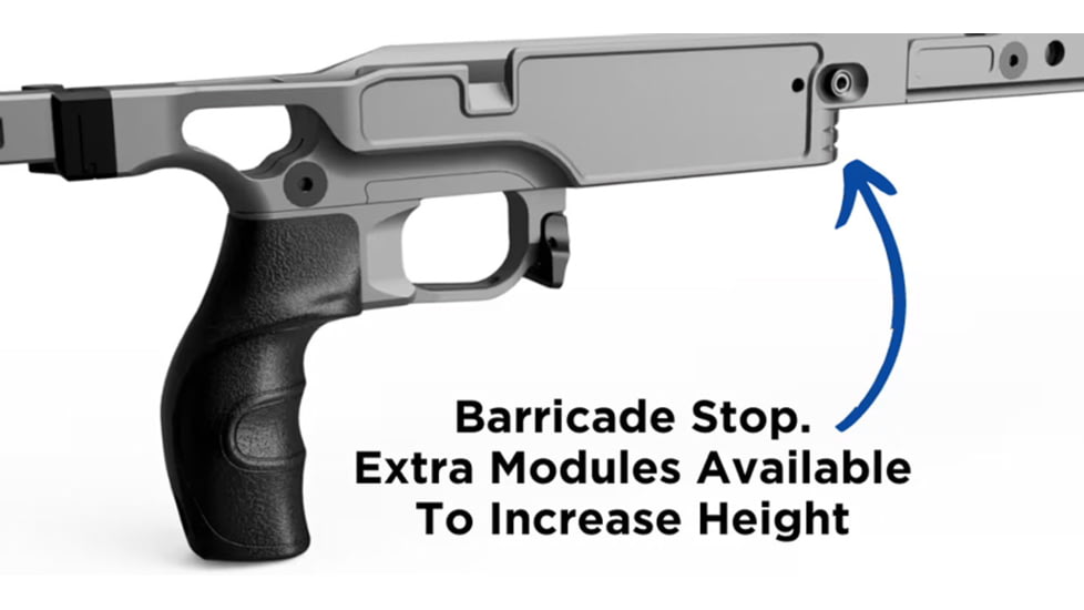 Grey Birch MFG LaChassis-700SA-RH-10, Hard Clear Anodize Grey, LaChassis-700SA-RH-10