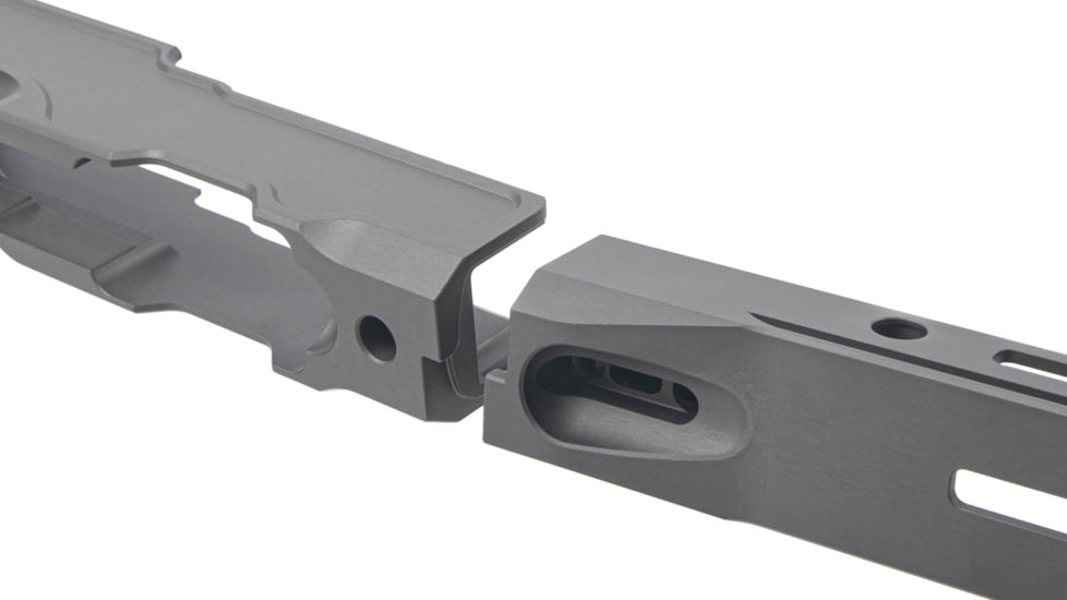 Grey Birch MFG Ruger 10/22 10in Forend/Folding Takedown Chassis System, Grey, LaChassis-TKD-GRY