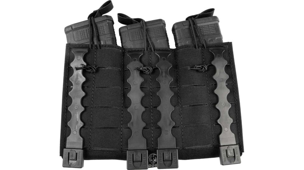 Grey Ghost Gear Compact Triple Mag Panel 5.56, Laminate, Black, GTG0384-2