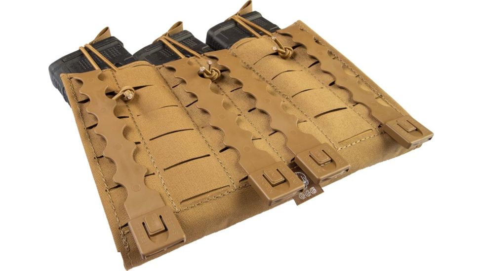 Grey Ghost Gear Compact Triple Mag Panel 5.56, Laminate, Coyote Brown, GTG0384-14