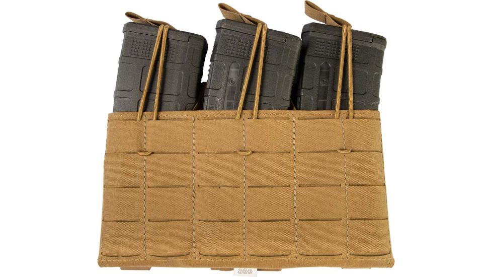 Grey Ghost Gear Compact Triple Mag Panel 5.56, Laminate, Coyote Brown, GTG0384-14