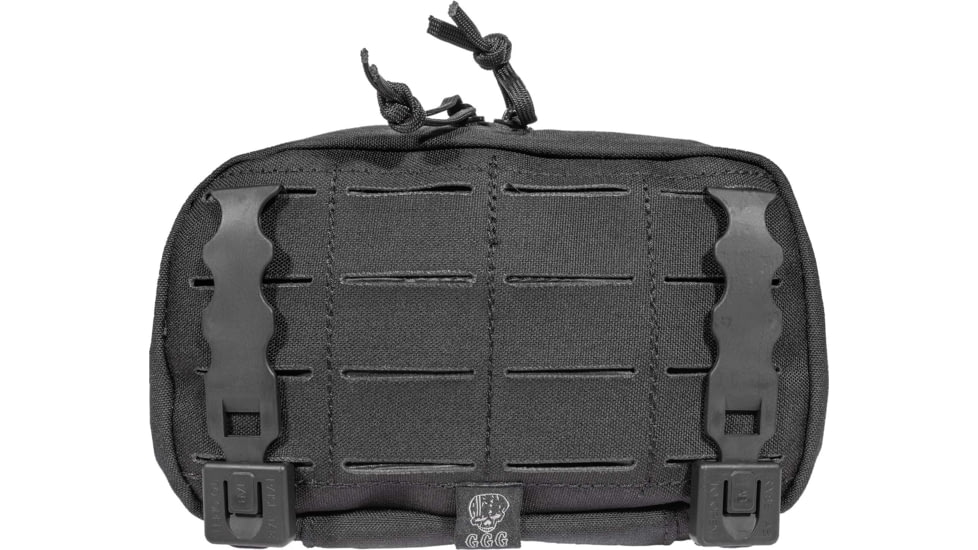Grey Ghost Gear E&amp;E Horizontal Pouch, Laminate, Black, 1054-2