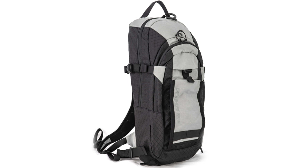 Grey Ghost Gear TQ Hydration Pack w/ 2.0 Bladder, Black Diamond/Grey Heather, GTG5987-2D-18H