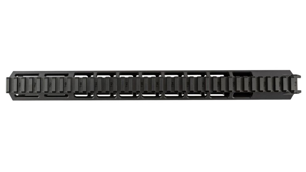 Grey Ghost Precision AR-10 M-LOK Handguard, 18 in, Aluminum, 1.2 lb, Black, GGP-308-18-HG