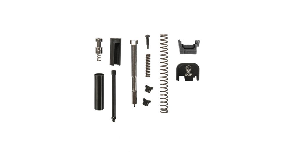 Grey Ghost Precision Glock Slide Completion Kit for G17/G19/G26/G34 Gen 1-4, Aluminum, 9mm, GGP-SCK-G17G19, GGP-SCK-G17G19