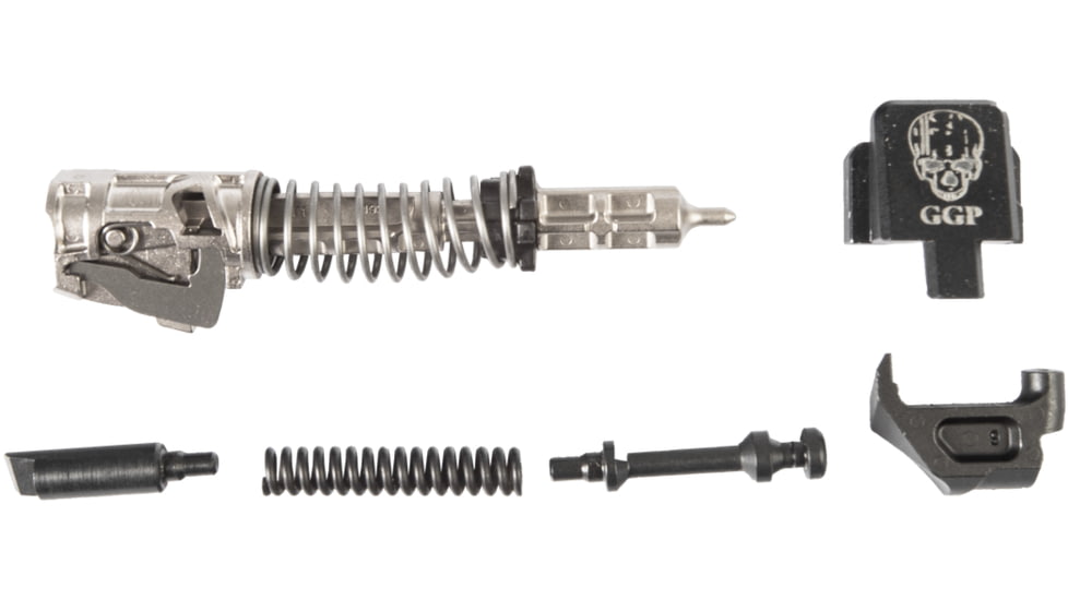 Grey Ghost Precision Pistol Slide Completion Kit Compatible with Sig P320, Minus Recoil Rod Assembly, GGP-SCK-320