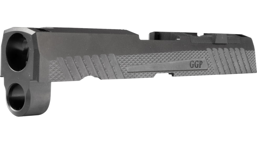 Grey Ghost Precision Sig P320 Compact Size Slide Version 2, Stainless Steel, Black DLC, GGP-320-C-BLK-2