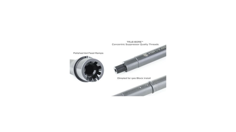 Griffin Armament 16.1 inch 223w HEDP Barrel w/Gas Block HE161223W