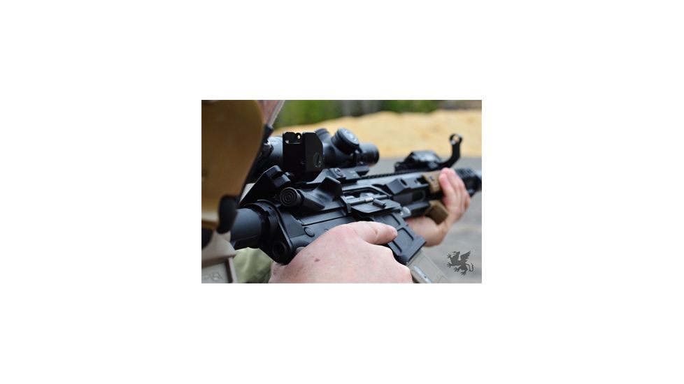 Griffin Armament Fail Safe Sights Right Hand, Black GAFSS