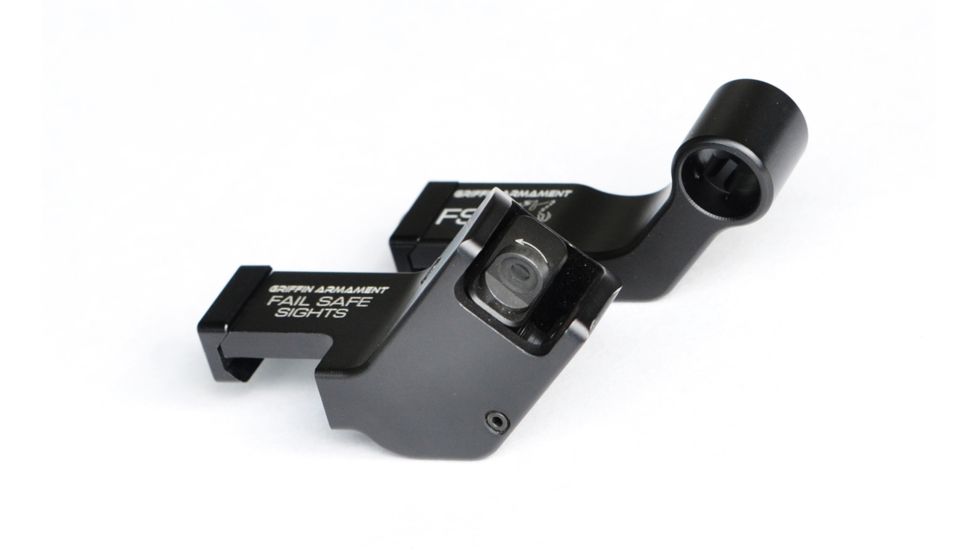 Griffin Armament Fail Safe Sights Right Hand, Black GAFSS