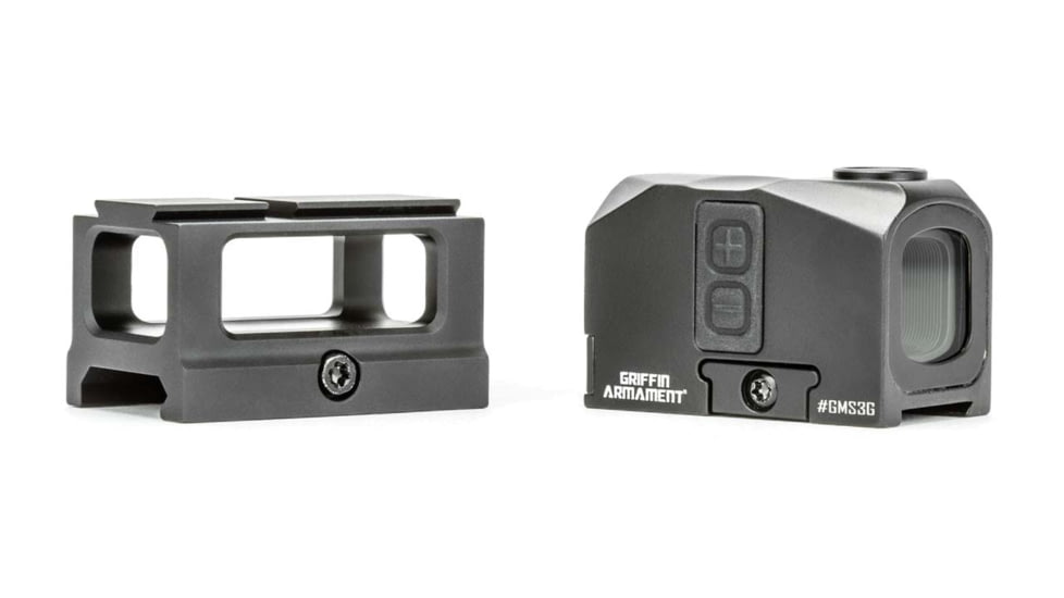 Griffin Armament Griffin 1x Micro Sight, Acro, Red Dot, Black, GMS3R