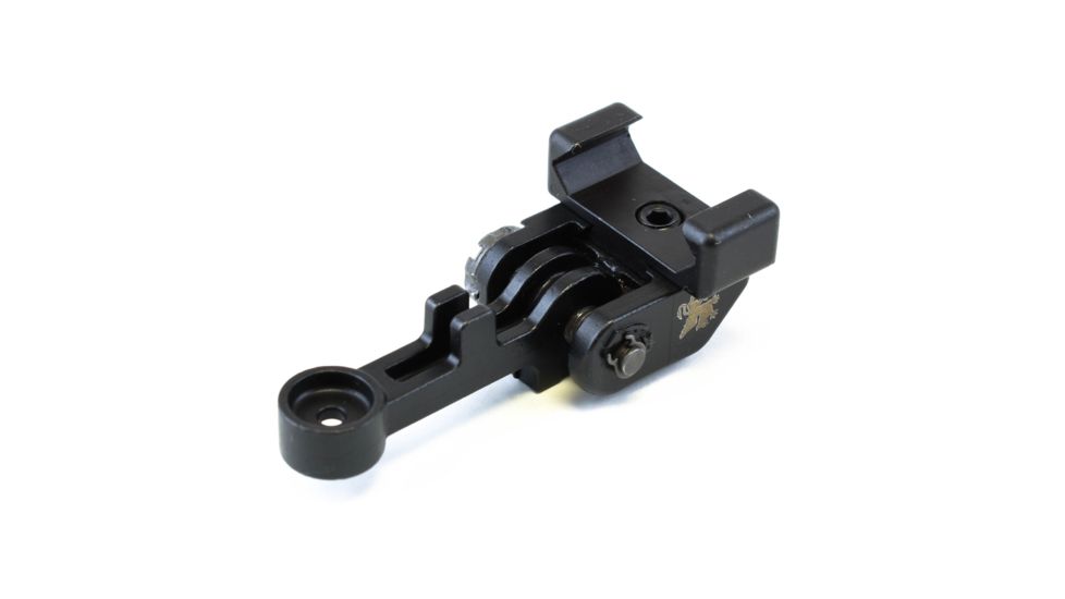 Griffin Armament M2 Micro Modular Rear Sight, Black, Small, GAM2R