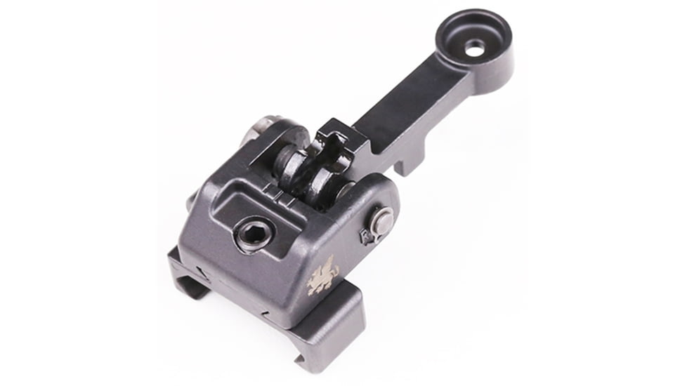Griffin Armament M2 Micro Modular Rear Sight, Black, Small, GAM2R