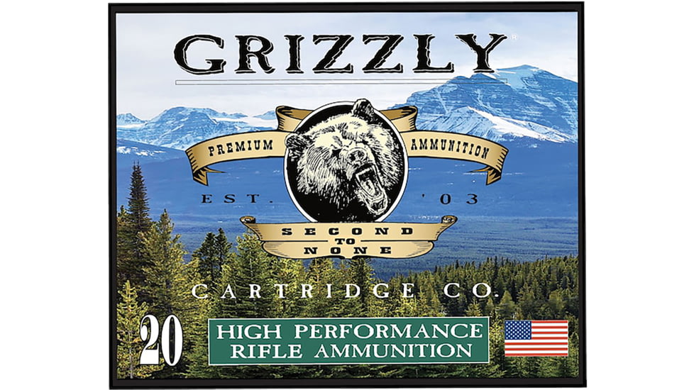 Grizzly Ammo GC357M20 357Mag 210gr Full Metal Jacket Flat Point 20 Per Box/10