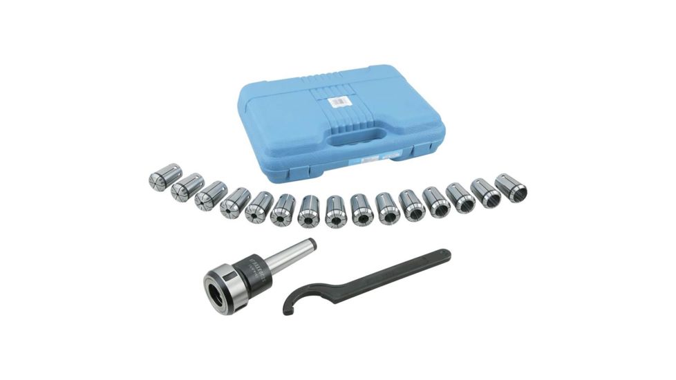 Grizzly Industrial 16 pc. MT3 Quick Change Collet Set T10070