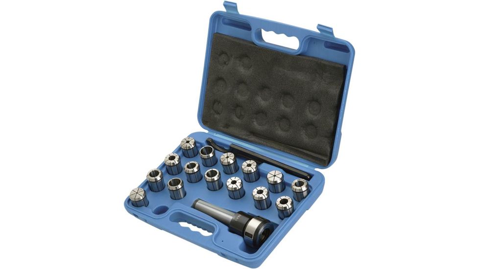 Grizzly Industrial 16 pc. MT3 Quick Change Collet Set T10070