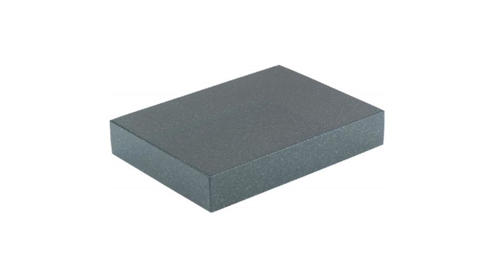 Grizzly Industrial 24in. x 24in. x 3in. Granite Surface Plate, No Ledge G9656