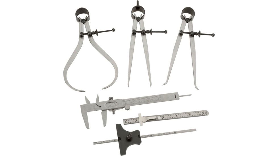 Grizzly Industrial 6 pc. Measuring Set H5600