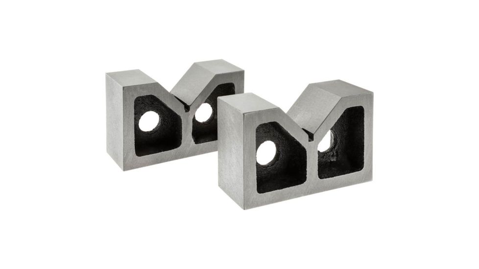 Grizzly Industrial Cast Iron V-Block Pairs - 5in. G9898