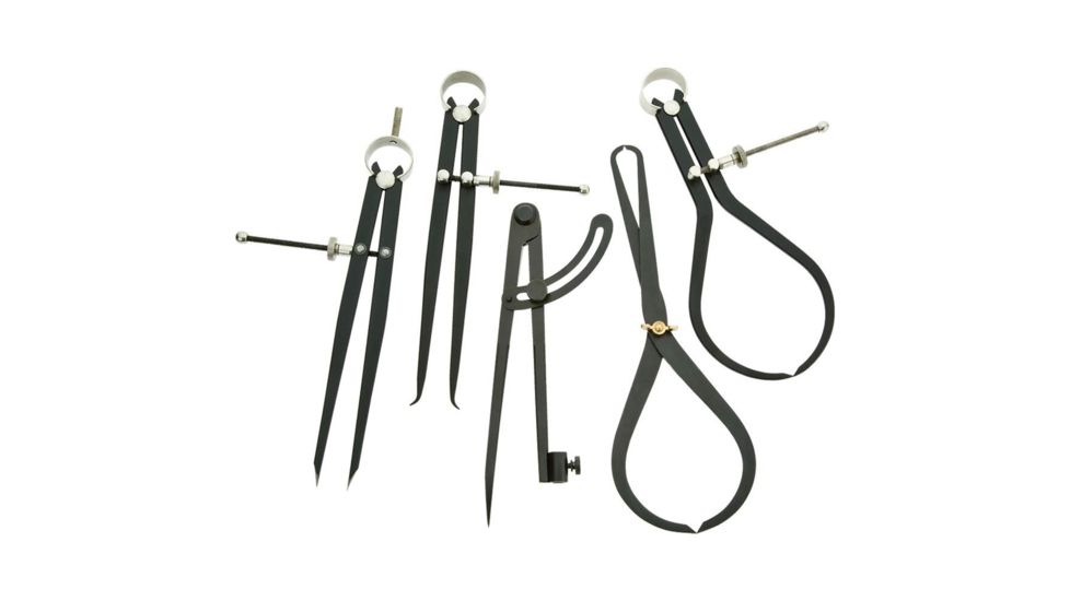 Grizzly Industrial Woodworking Caliper Set, 5 pc. T25802