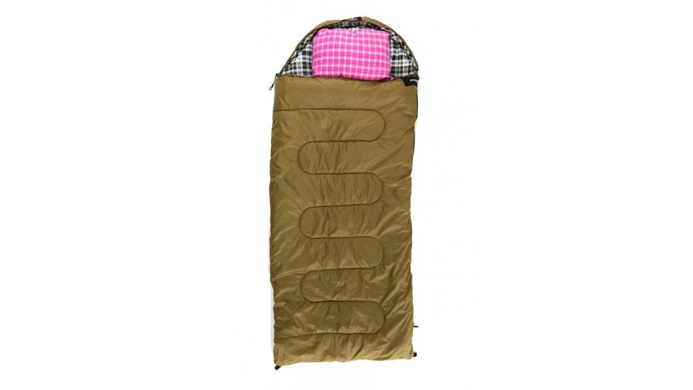 Grizzly Ripstop -0 Degree Sleeping Bag, Olive, Large, 40005