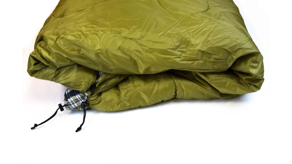 Grizzly Ripstop -0 Degree Sleeping Bag, Olive, Large, 40005