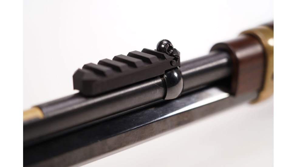 GrovTec US .630 - .675in Tube Mount Rail Barrel Band Mounted Picatinny Rail, Black, GTSW327