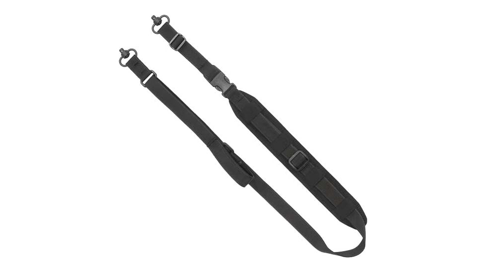 GrovTec US QS 2-Point Sentinel Sling w/Push Button Swivel, Black, GTSL127