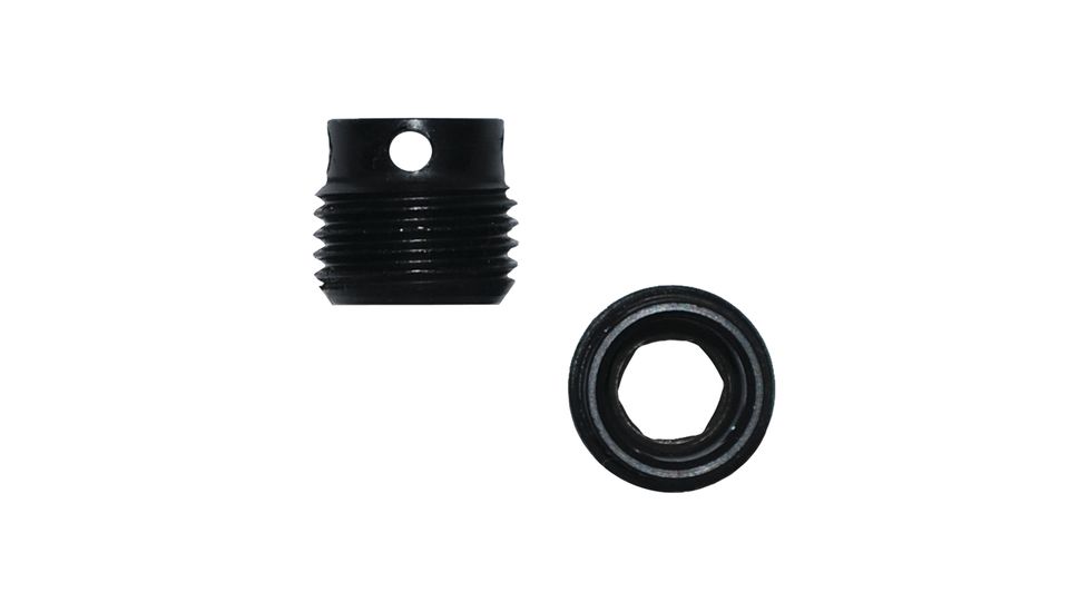 GrovTec US Non-Rotating Push Button Bases, Black, GTHM290