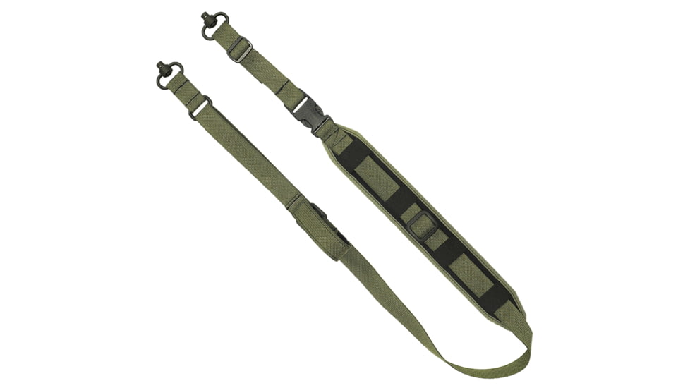 GrovTec US QS 2-Point Sentinel Sling w/Push Button Swivel, OD Green, GTSL130