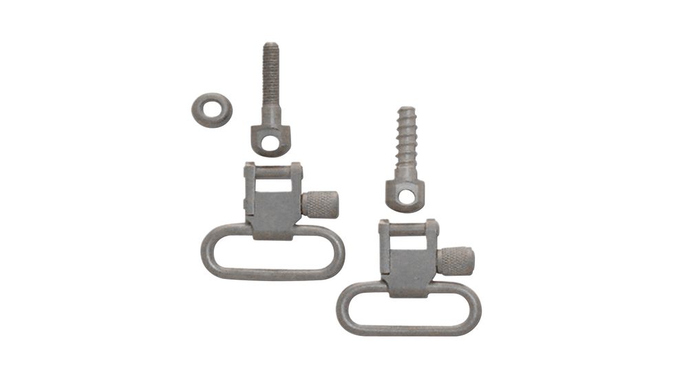 GrovTec US Machine Screw Forend Locking Swivel Set, 1in, Black, GTSW07