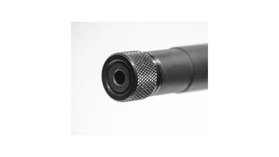 GrovTec US Muzzle Thread Protector, Fit to Barrel, Some .22's, 1/2x20 Thread, .625in OD, Black, GTHM242