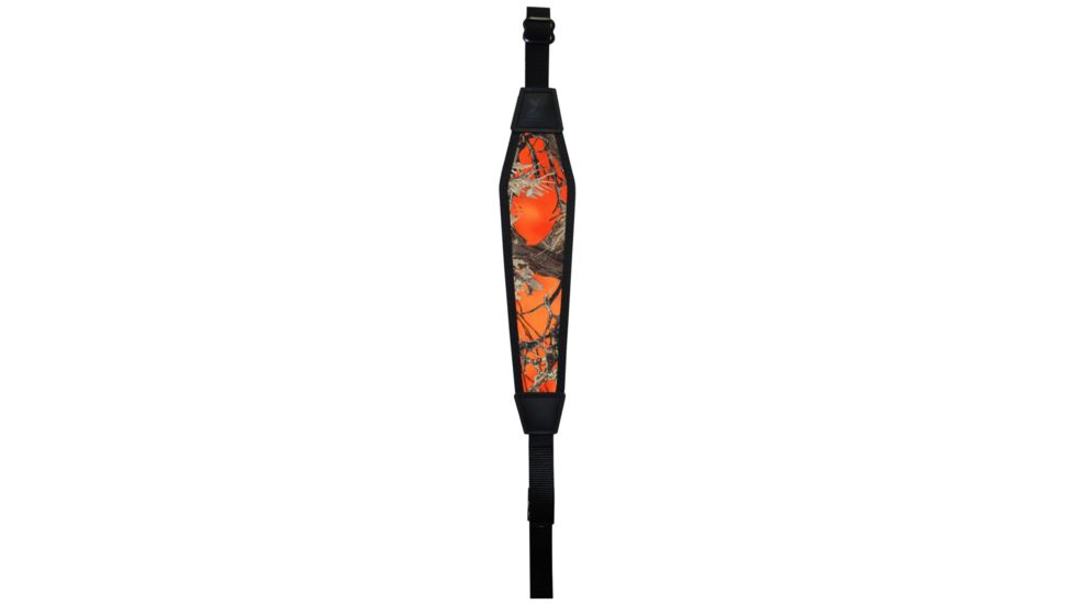 GrovTec US Padded  Rifle Sling w/Swivel, TrueTimber Blaze Orange, GTSL32