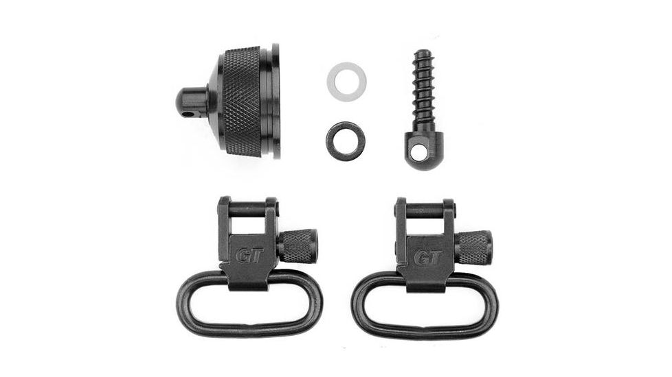 GrovTec US Shotgun Locking Swivel Set, For Remington 11-87, 12 Gauge, Black, GTSW36
