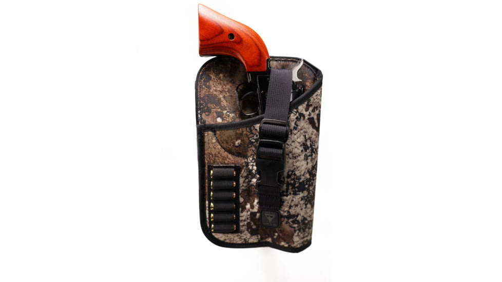 GrovTec US Revolver Trail Pack Ergonomic Holster, True Timber Strata, GTHL15202R