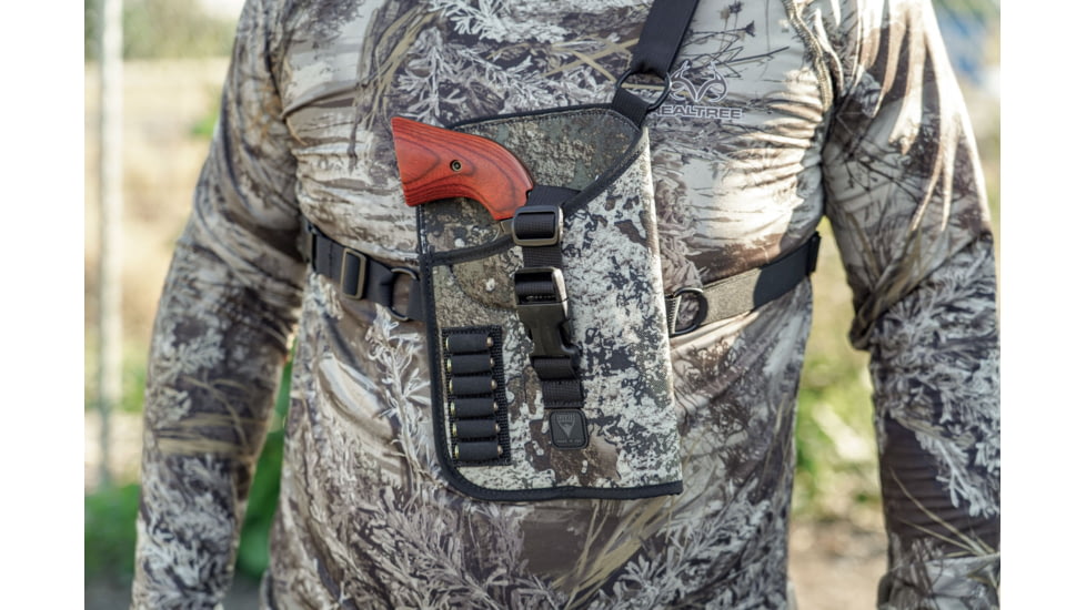 GrovTec US Revolver Trail Pack Ergonomic Holster, True Timber Strata, GTHL15202R