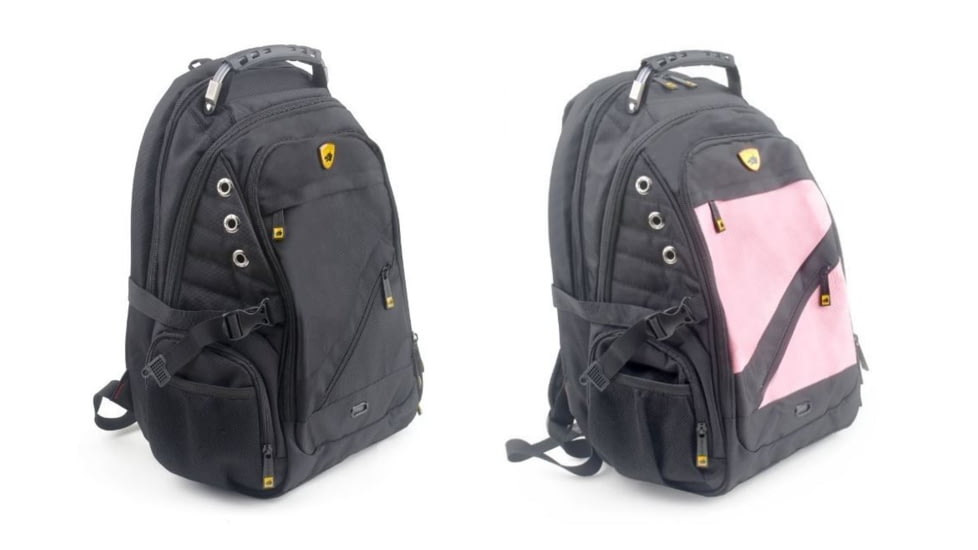 Guard Dog Security ProShield 2 Bulletproof Backpack, Black, Pink