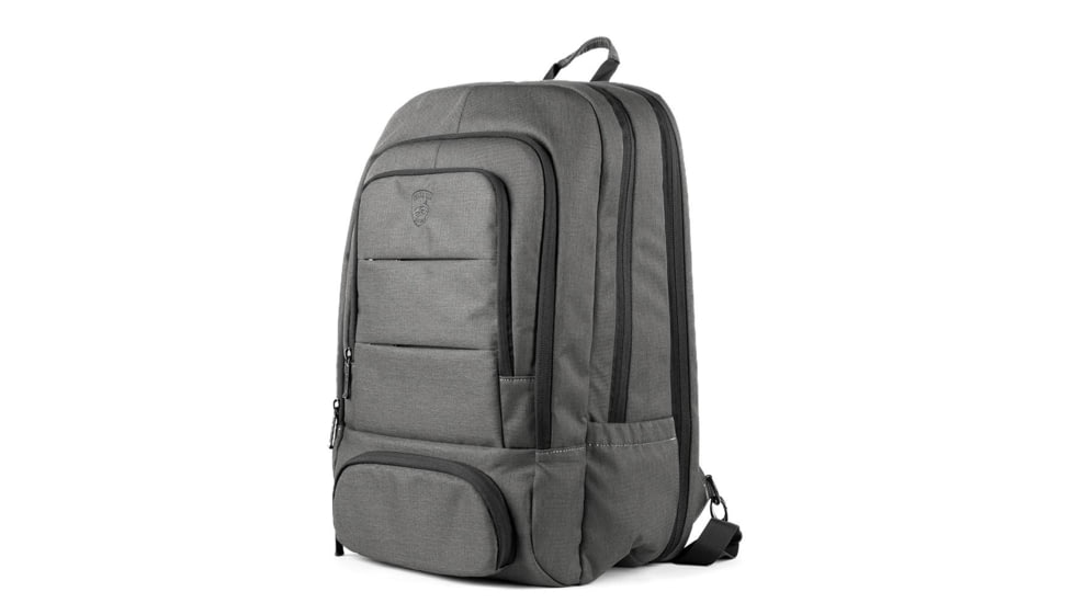 Guard Dog Security ProShield Flex Expandable Full-Body Bulletproof Backpack, Level IIIA, Charcoal, One Size, BP-GDPF-CH