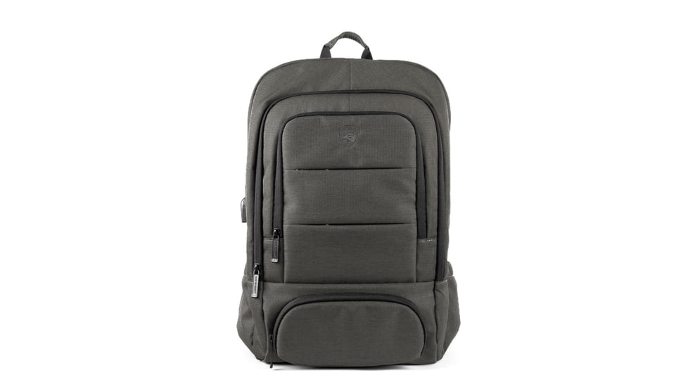 Guard Dog Security ProShield Flex Expandable Full-Body Bulletproof Backpack, Level IIIA, Charcoal, One Size, BP-GDPF-CH